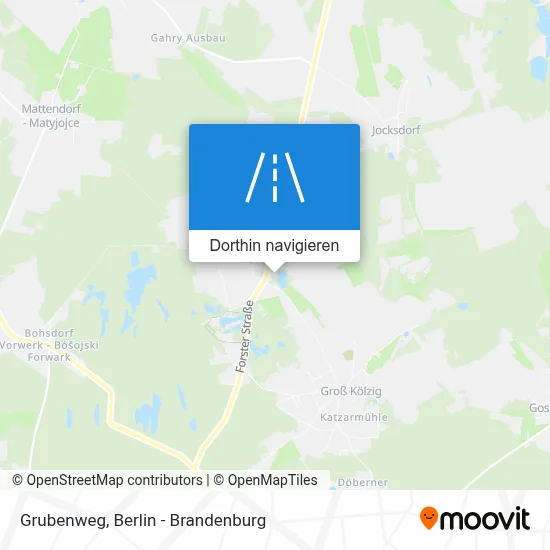Grubenweg Karte