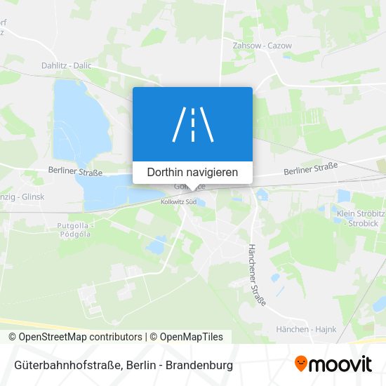 Güterbahnhofstraße Karte