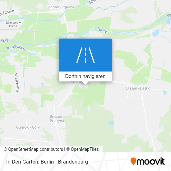 In Den Gärten Karte