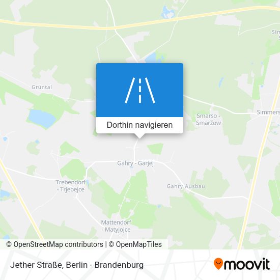Jether Straße Karte