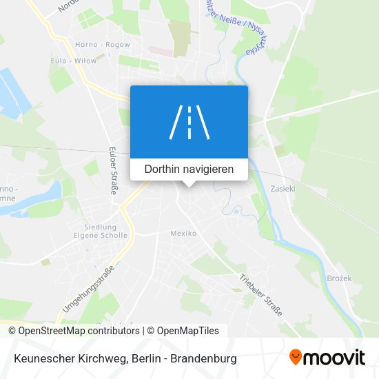 Keunescher Kirchweg Karte