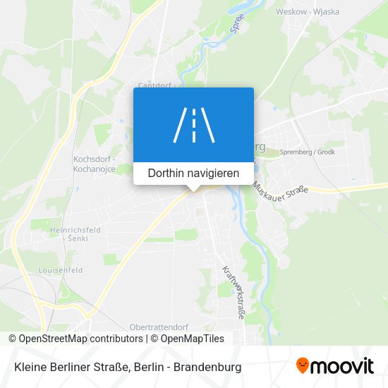 Kleine Berliner Straße Karte