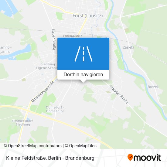 Kleine Feldstraße Karte