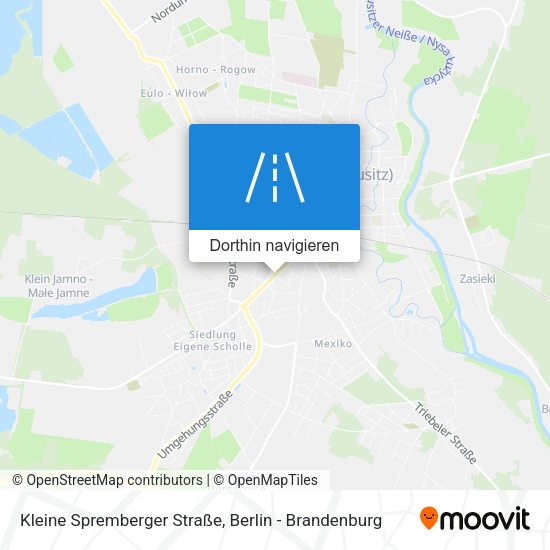 Kleine Spremberger Straße Karte