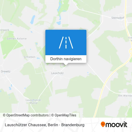 Lauschützer Chaussee Karte