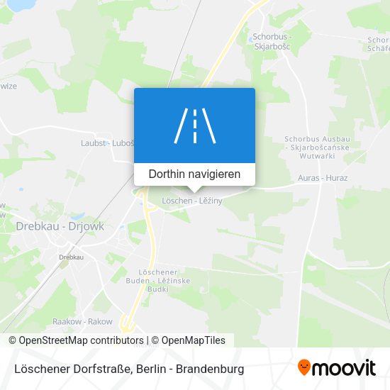 Löschener Dorfstraße Karte