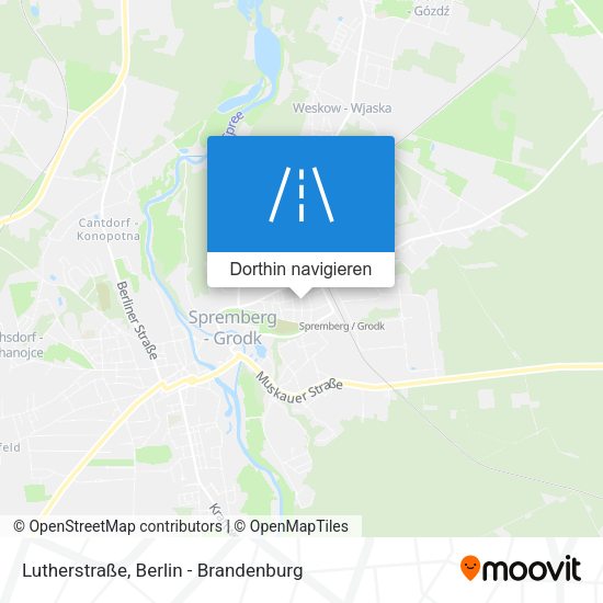 Lutherstraße Karte