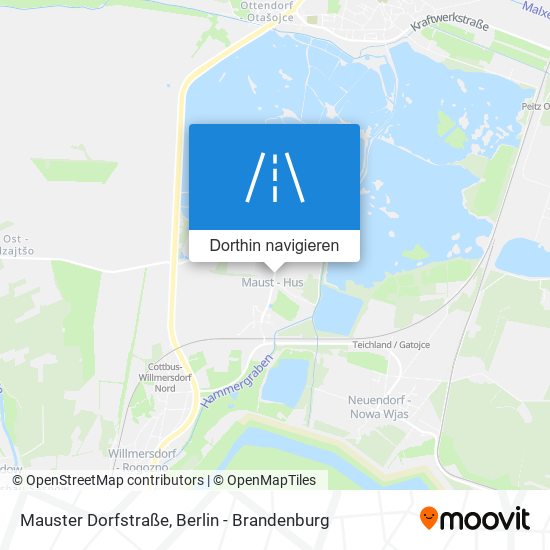 Mauster Dorfstraße Karte