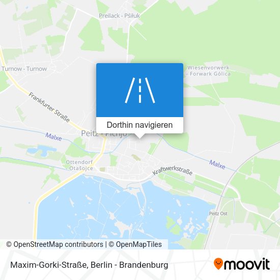 Maxim-Gorki-Straße Karte