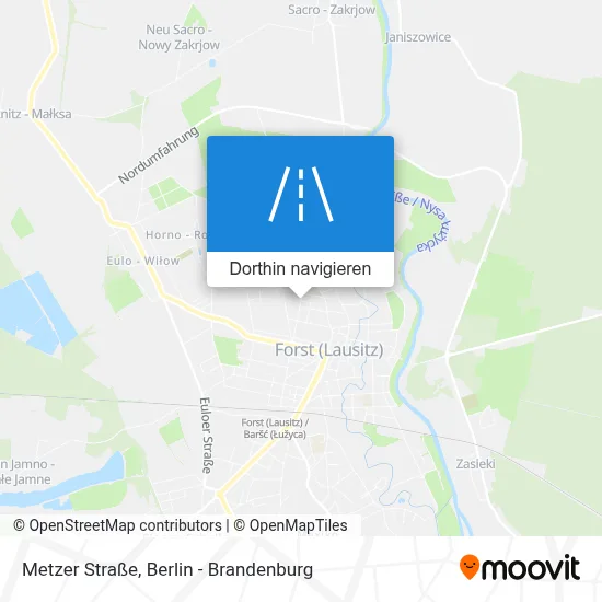 Metzer Straße Karte