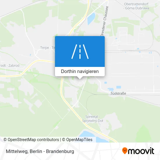 Mittelweg Karte