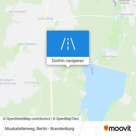 Muskatellerweg Karte