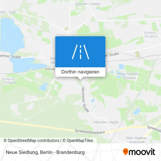 Neue Siedlung Karte