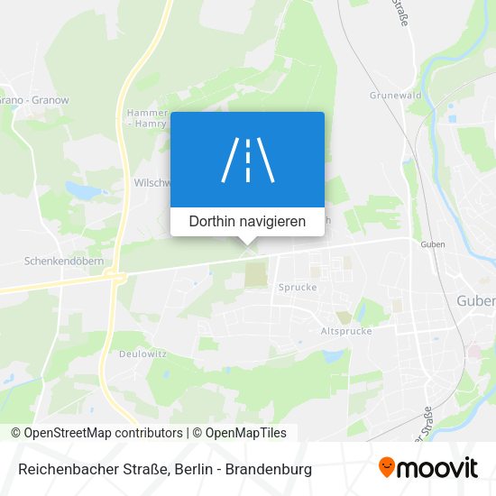 Reichenbacher Straße Karte