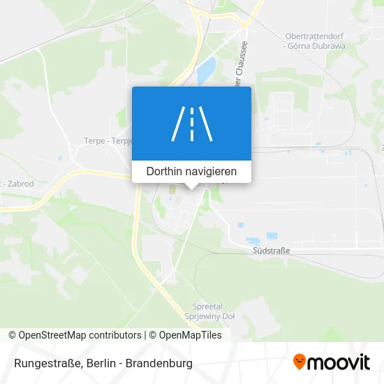Rungestraße Karte