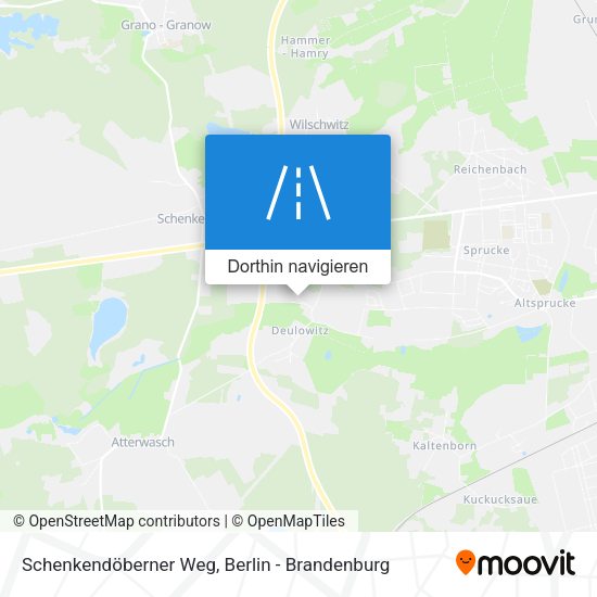 Schenkendöberner Weg Karte