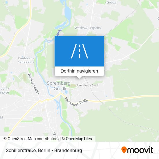 Schillerstraße Karte