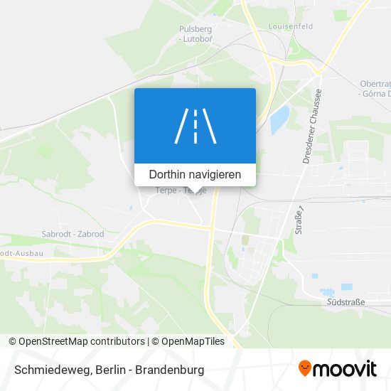 Schmiedeweg Karte