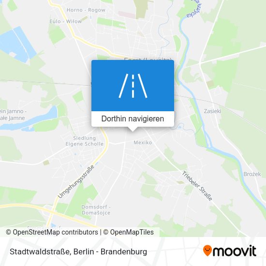 Stadtwaldstraße Karte