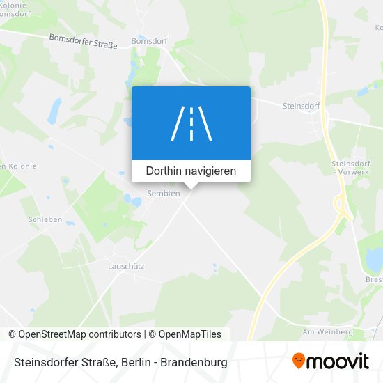Steinsdorfer Straße Karte