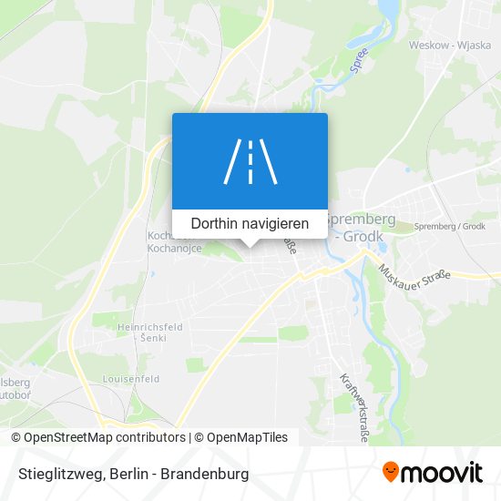 Stieglitzweg Karte