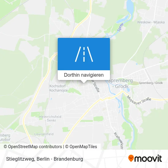 Stieglitzweg Karte