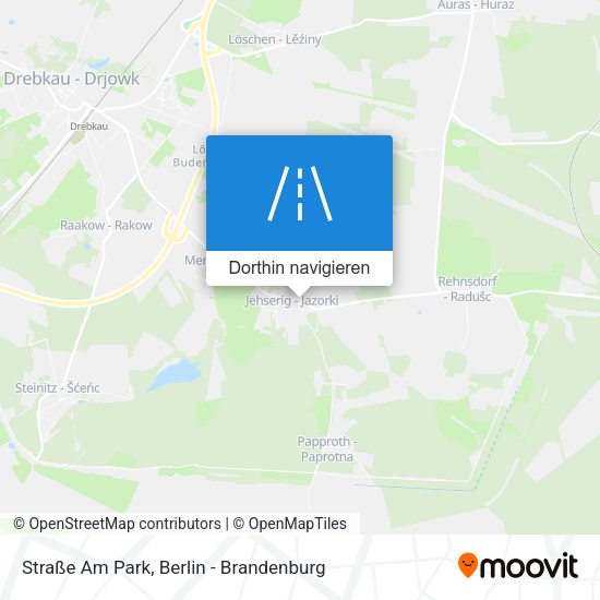 Straße Am Park Karte