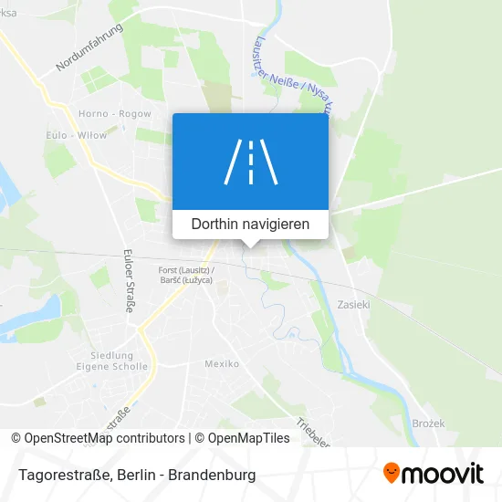 Tagorestraße Karte