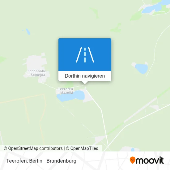 Teerofen Karte