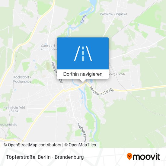 Töpferstraße Karte