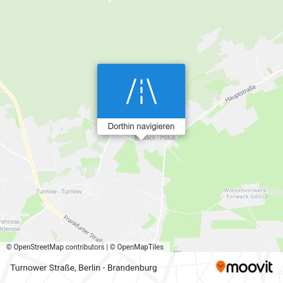 Turnower Straße Karte