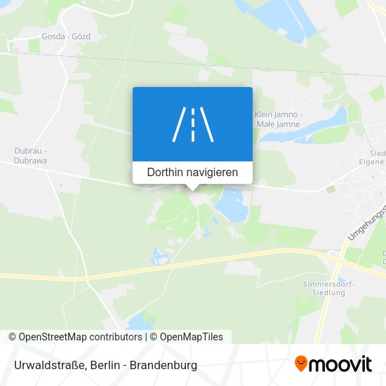 Urwaldstraße Karte