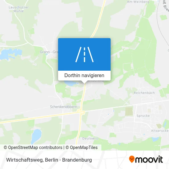 Wirtschaftsweg Karte