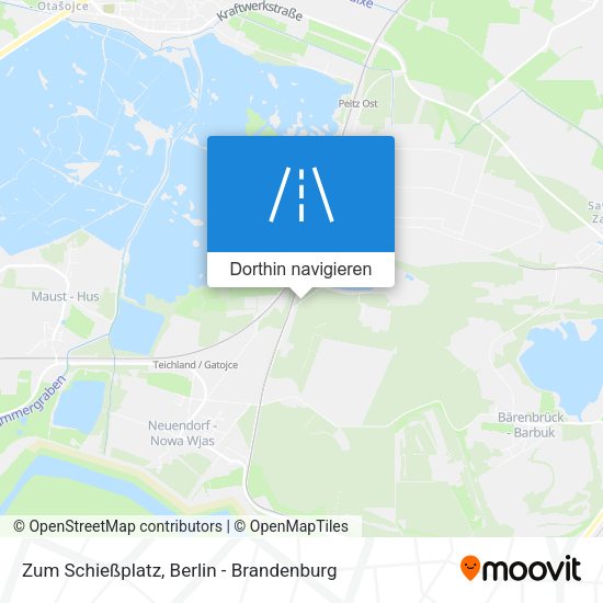 Zum Schießplatz Karte