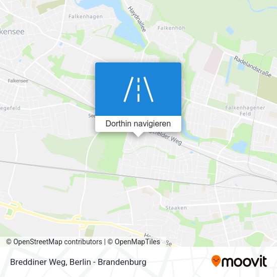 Breddiner Weg Karte