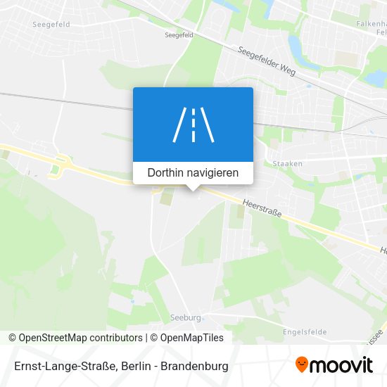 Ernst-Lange-Straße Karte