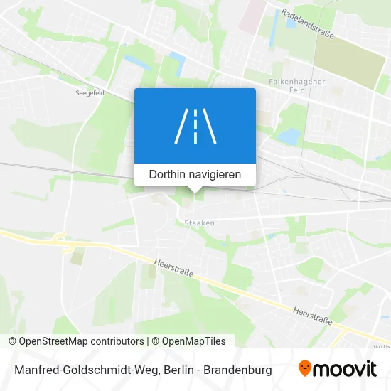 Manfred-Goldschmidt-Weg Karte