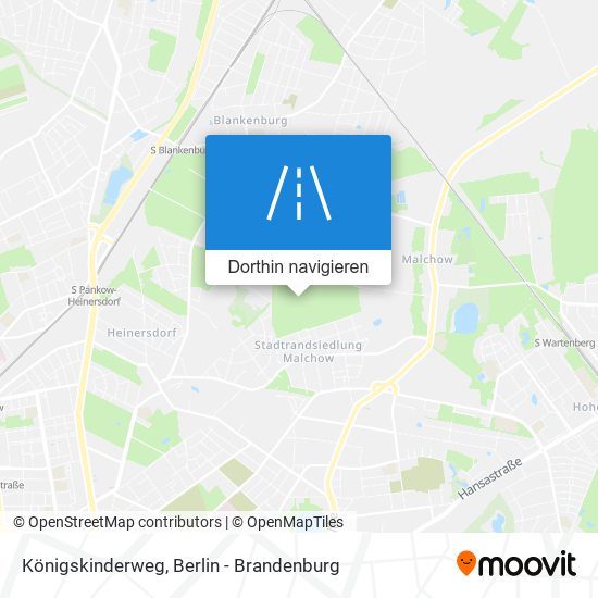 Königskinderweg Karte