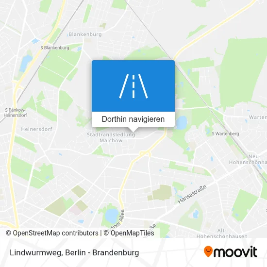 Lindwurmweg Karte