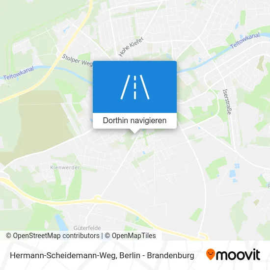 Hermann-Scheidemann-Weg Karte