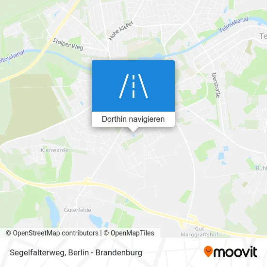 Segelfalterweg Karte