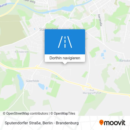 Sputendorfer Straße Karte