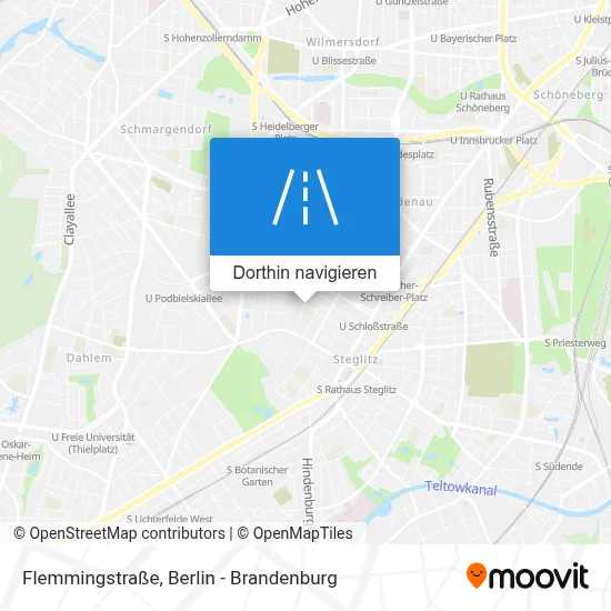 Flemmingstraße Karte
