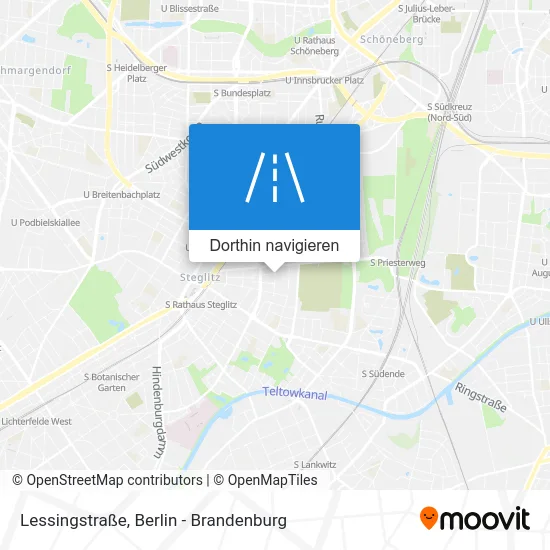 Lessingstraße Karte