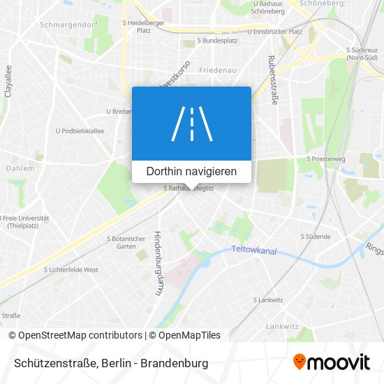 Schützenstraße Karte