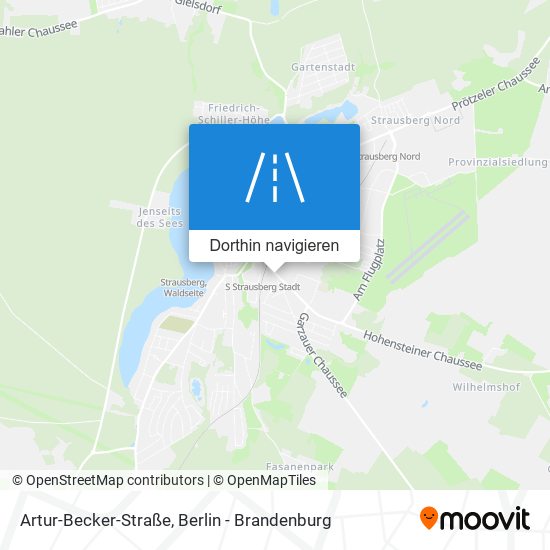 Artur-Becker-Straße Karte
