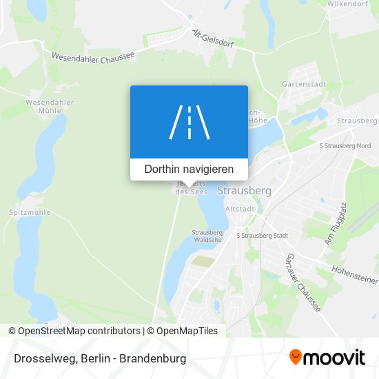 Drosselweg Karte