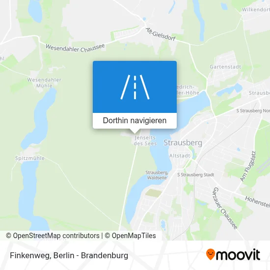 Finkenweg Karte