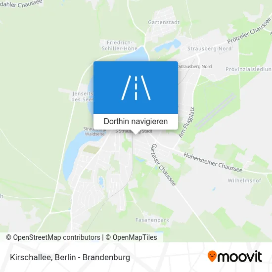 Kirschallee Karte