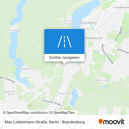 Max-Liebermann-Straße Karte